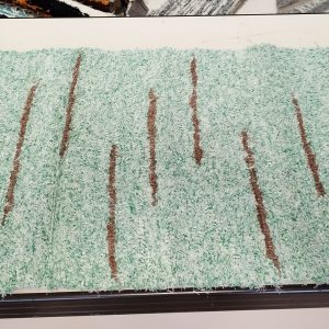 Zöld-Barna Össze-Vissza 60x140 cm