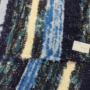 Kék-Bézs-Fekete Variáns    Bolyhos  70x200 cm