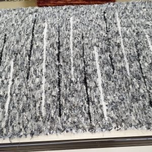 Szürke/Fehér/Fekete Összevissza Bolyhos 70x150cm